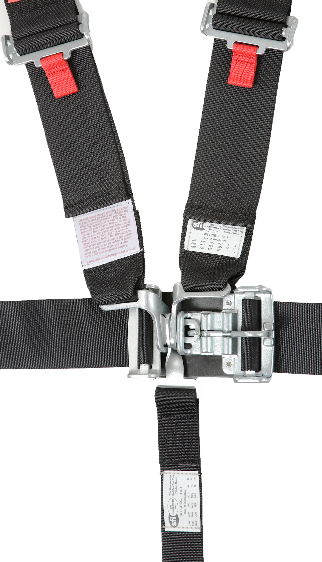 Racequip 711001 Five-Point Latch-and-Link Restraint Set