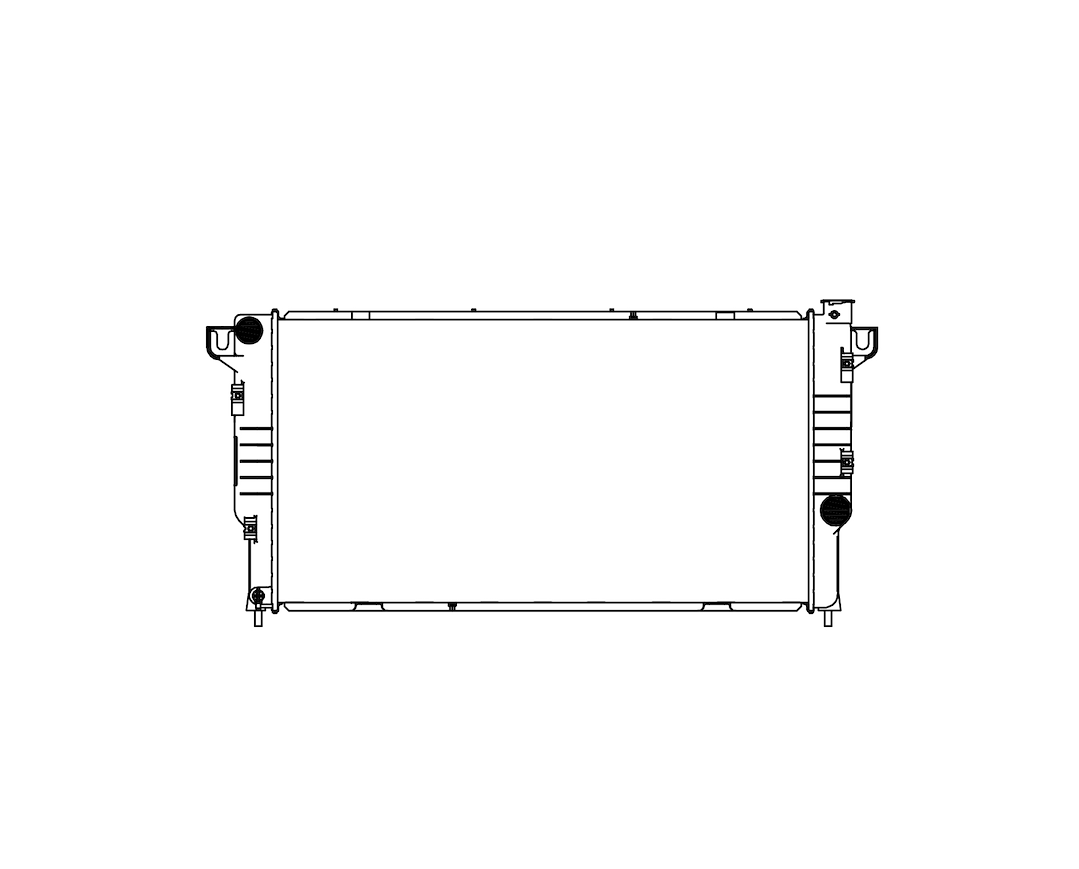 CSF 3273 Dodge Crossflow Radiator - image 2