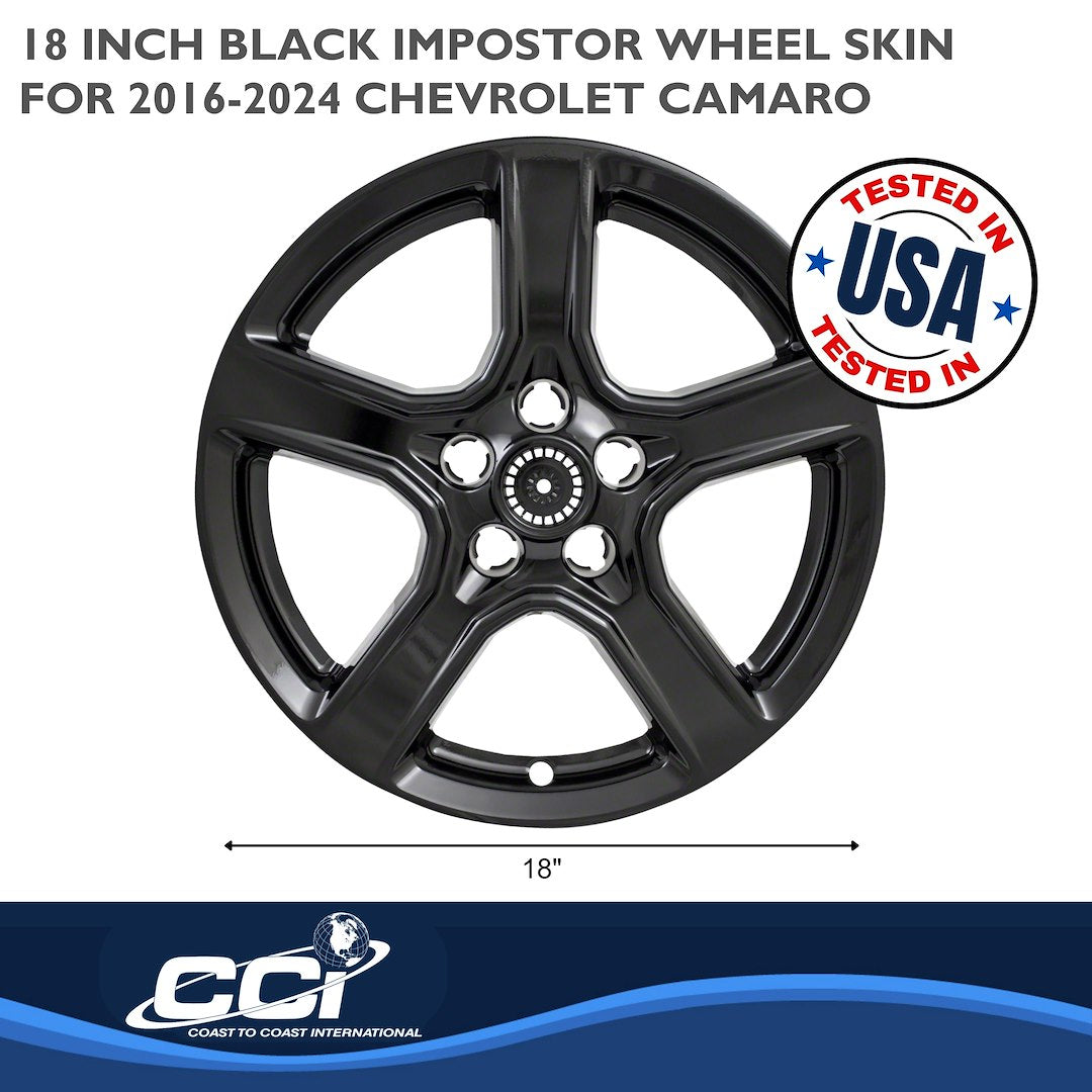 Coast To Coast IMP393BLK Camaro 18-Inch Impostor Skins - image 2