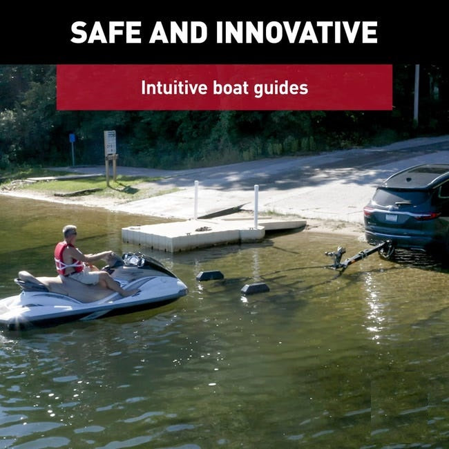 Lewmar 2022106874 Trailer-Mounted Boat Loading Guide