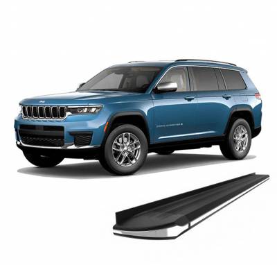 Black Horse Offroad EX-JPGC79 Exceed Chrome-Trim Fixed Board, 400 lb - image 1