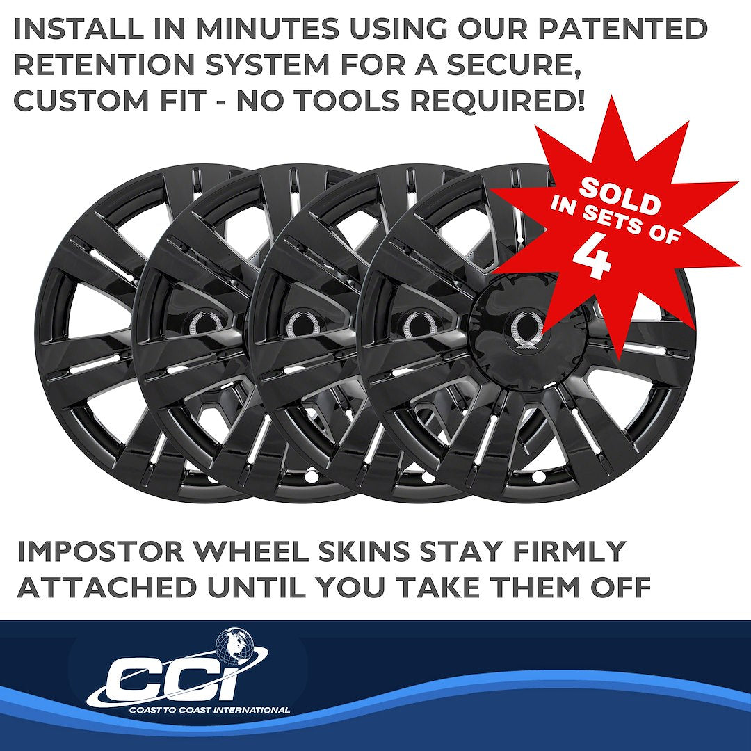 Coast To Coast IMP357BLK SRX 18-Inch Impostor Skin Set - image 5