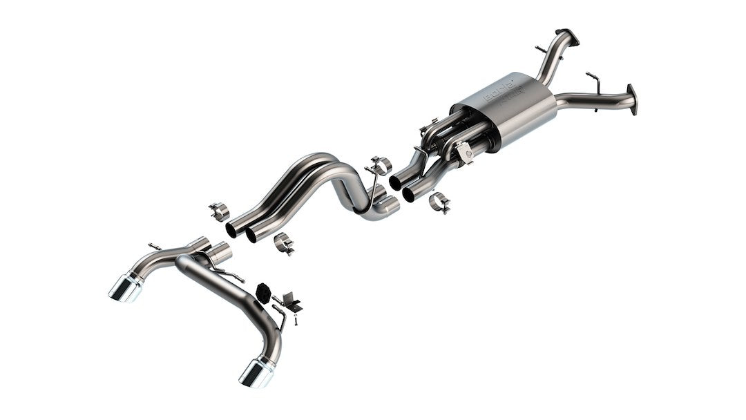 Borla 140934 Bronco Raptor ATAK Dual-Rear Cat-Back - image 1