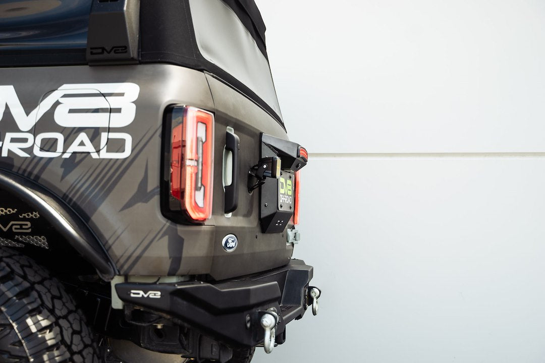 DV8 Offroad TSBR-01 Bronco License Plate Relocation Kit