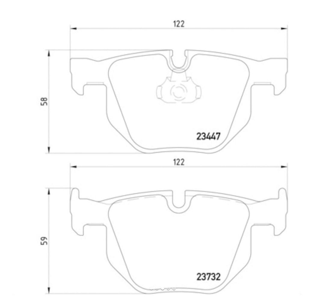 Hella Pagid 355013941 Disc-Brake Friction Pad
