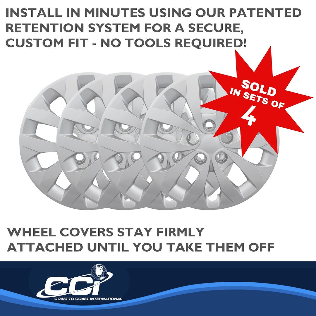 Coast To Coast 53616S Elantra 16-Inch Ten-Spoke Trim Set - image 5