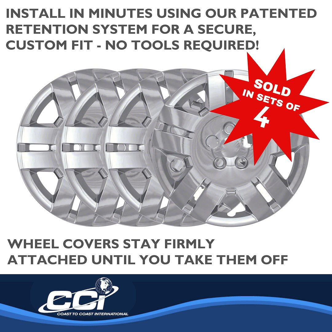 Coast To Coast 46817C Avenger 17-Inch Chrome Cover Set - image 4