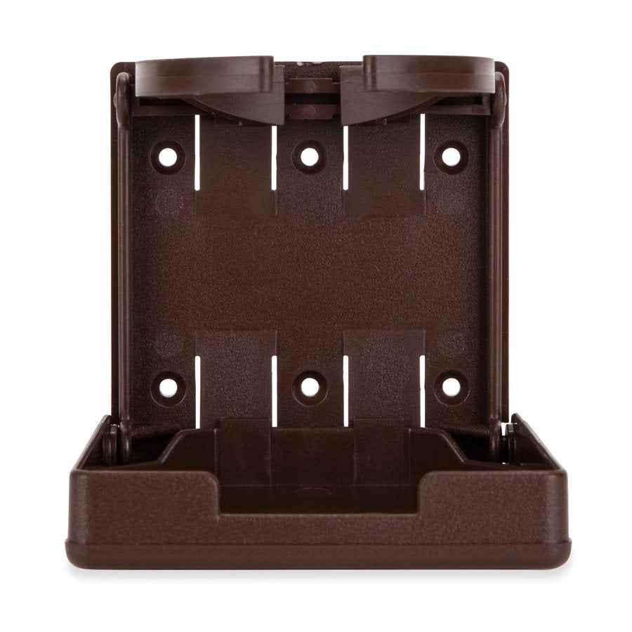 Camco 44043 Brown Folding Adjustable Drink Holder
