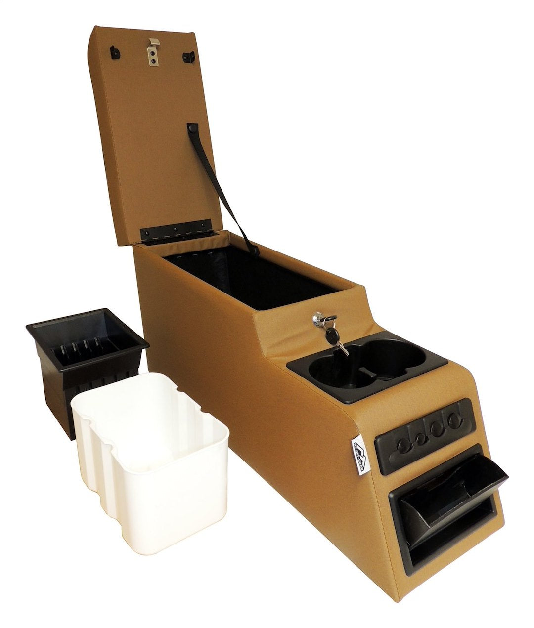 Crown Automotive RT27010 Spice Floor-Mounted Locking Console - image 3