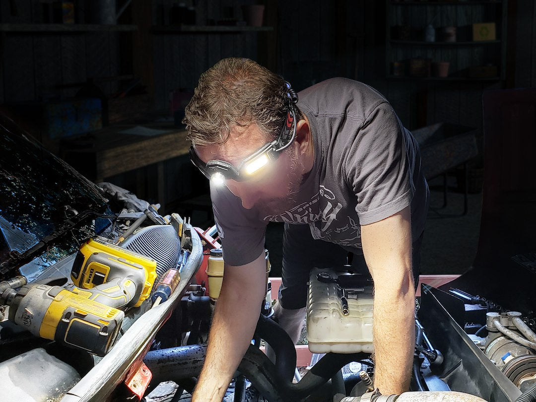 STKR Concepts 00387 FLEXIT Headlamp Pro 6.5 Work Light