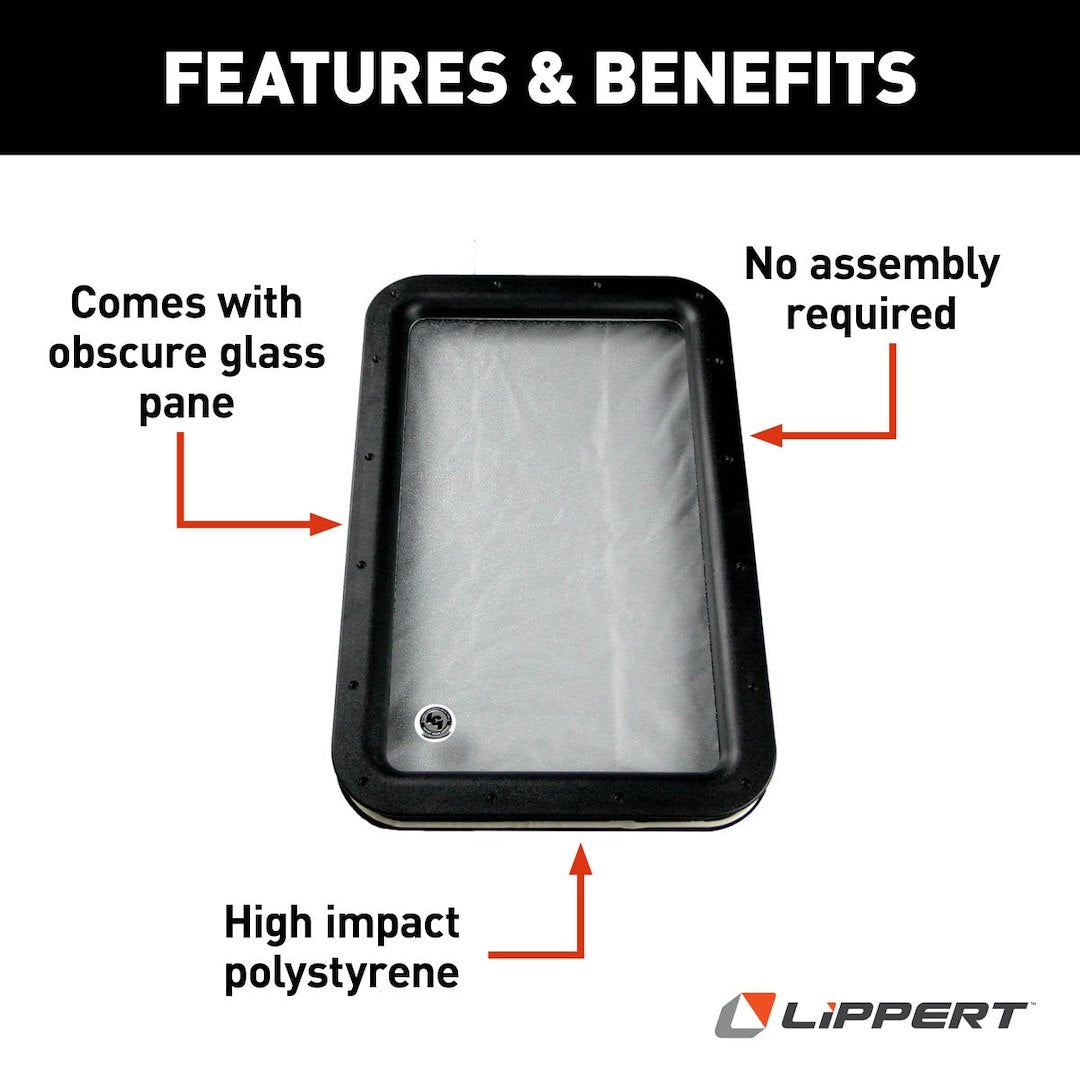 Lippert Components 363370 Entry Door Window Frame - image 3