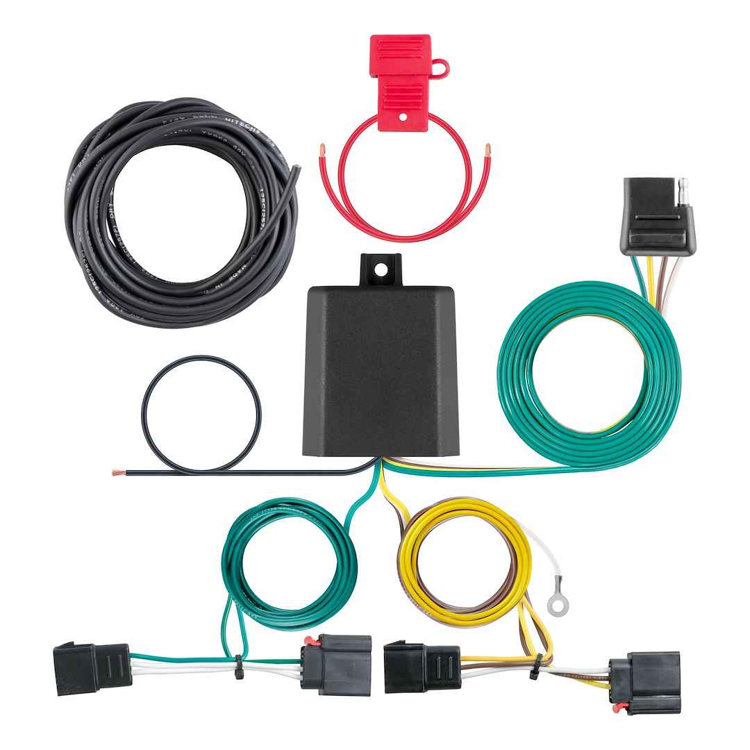 CURT Custom 4-Way Flat Trailer Wiring – 56333