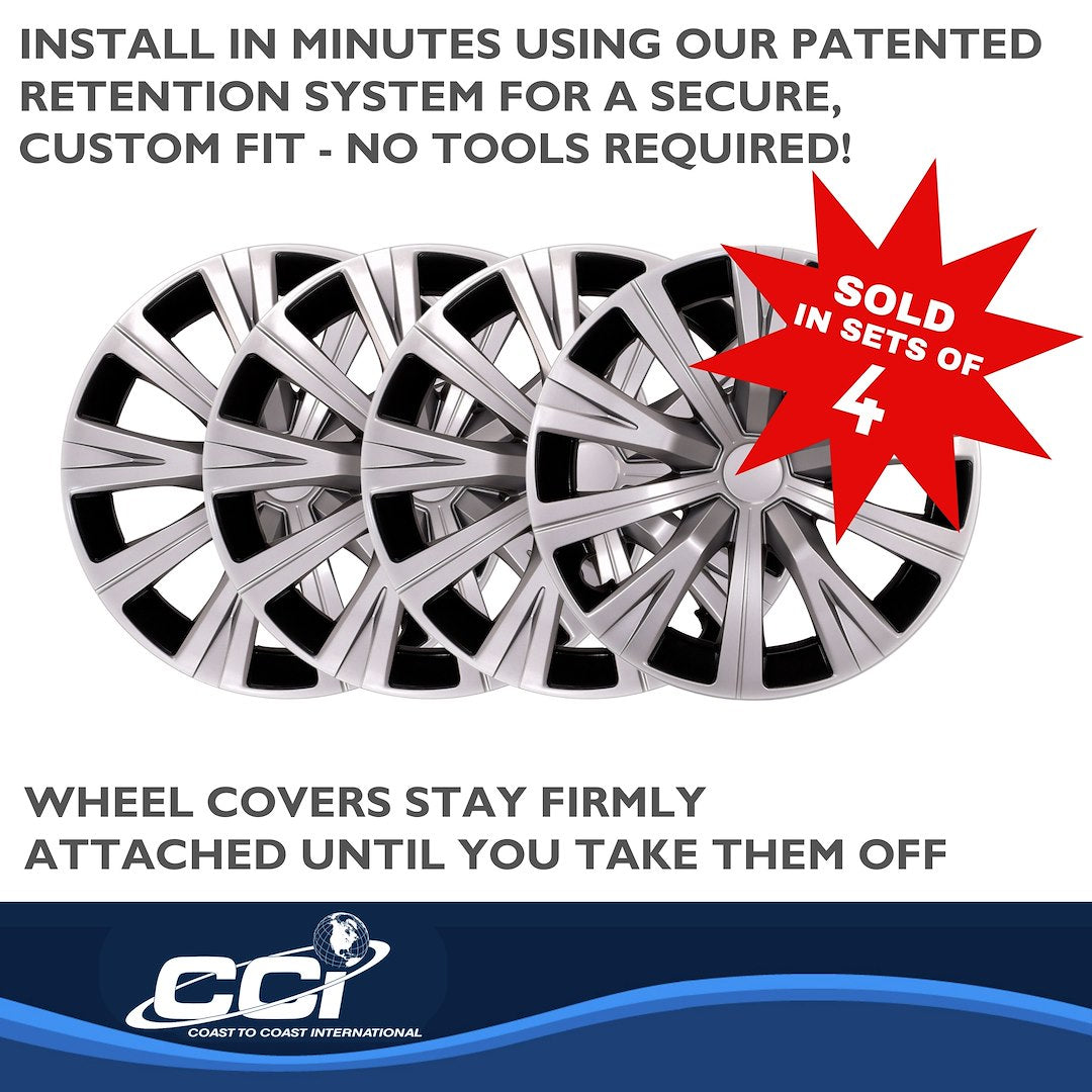 Coast To Coast 53016SC Camry 16-Inch Two-Tone Trim Set - image 5