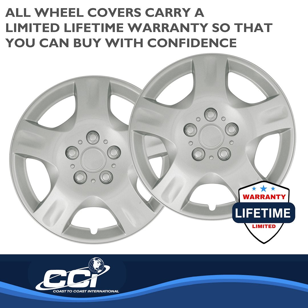 Coast To Coast B94216S Altima 16-Inch Five-Spoke Trim Set - image 3