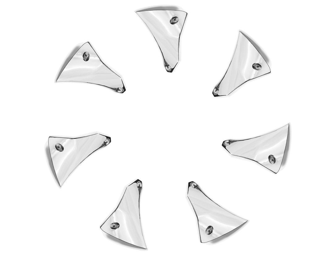 Grid Wheels 129CHINR Chrome Wheel Spoke Insert