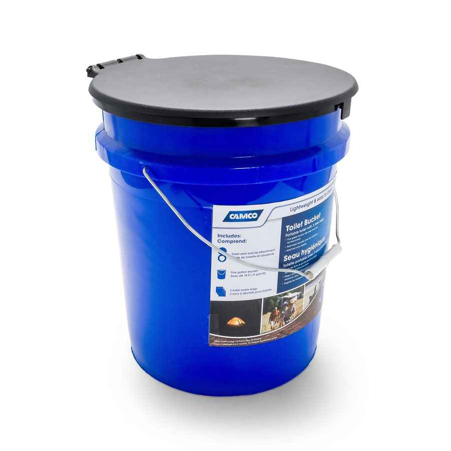 Camco 5-Gallon Portable Toilet - Blue – 41549