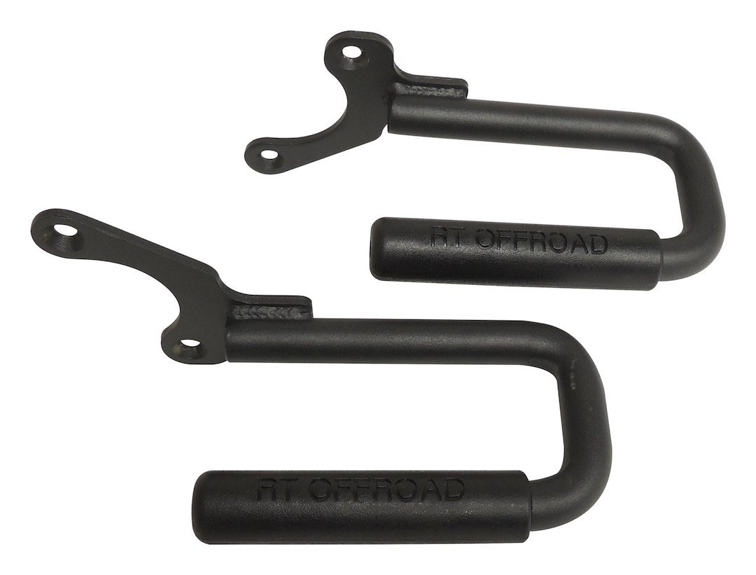 Crown Automotive RT27062 Powder-Coated Windshield Grab Handles - image 1