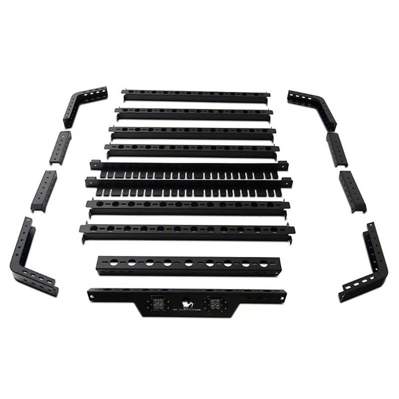 Black Horse TR01B Steel Bed Cargo Rack, 600-lb Capacity - image 3