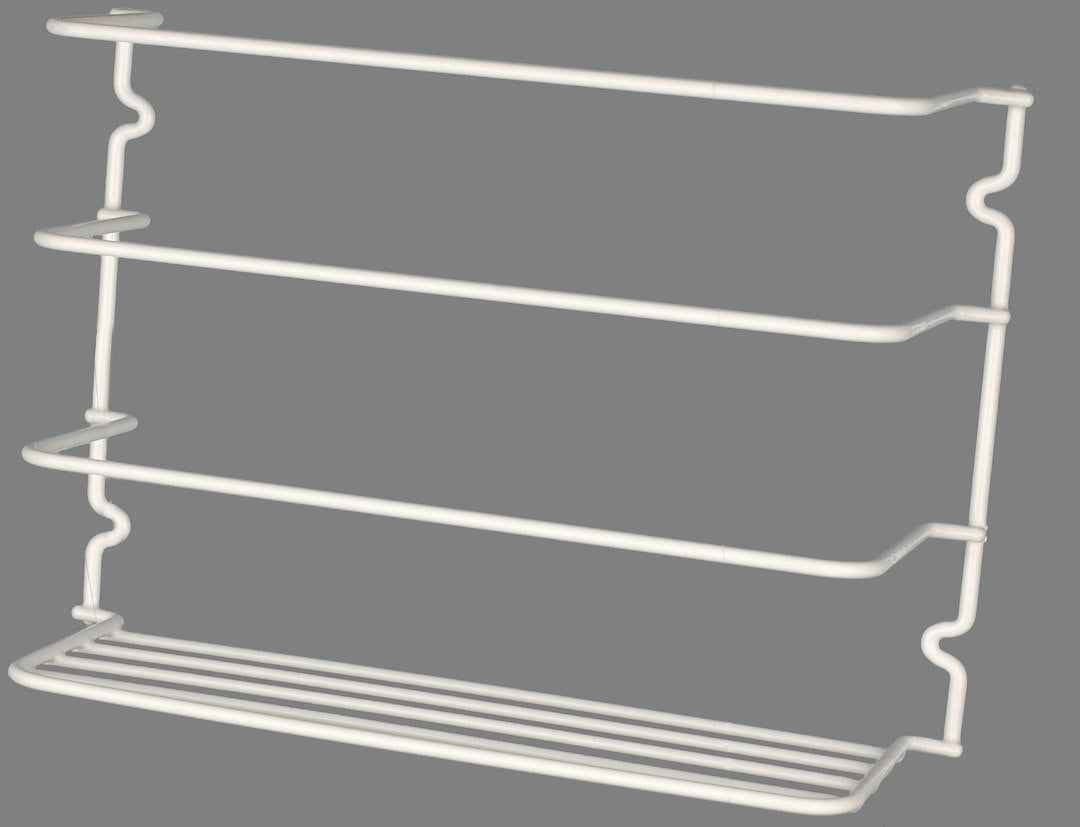 AP Products 004231 White Wall or Door Food Wrap Holder