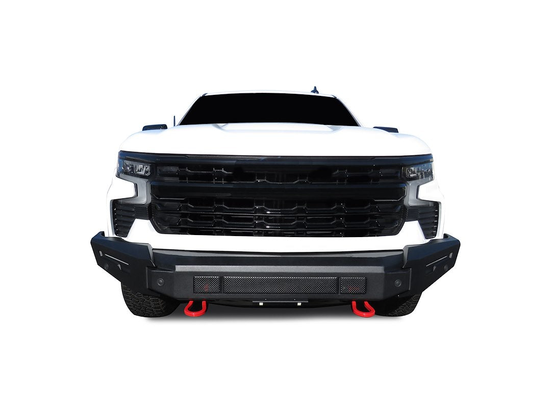 Black Horse Offroad AFB-SI23-BU Armour II Silverado Steel Front Bumper - image 3