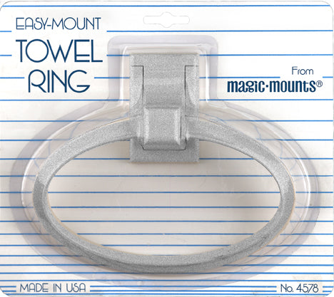 MAGIC MOUNTS Towel Rack (4578W) – Color: White