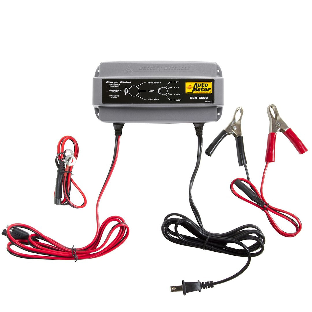 AutoMeter BEX-5000 Battery Extender Automatic 5-Amp Charger - image 1