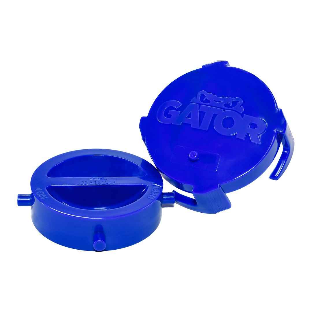 Duraflex 22191 Cobalt Blue 3.4-Inch Gator Bayonet Caps, Pair
