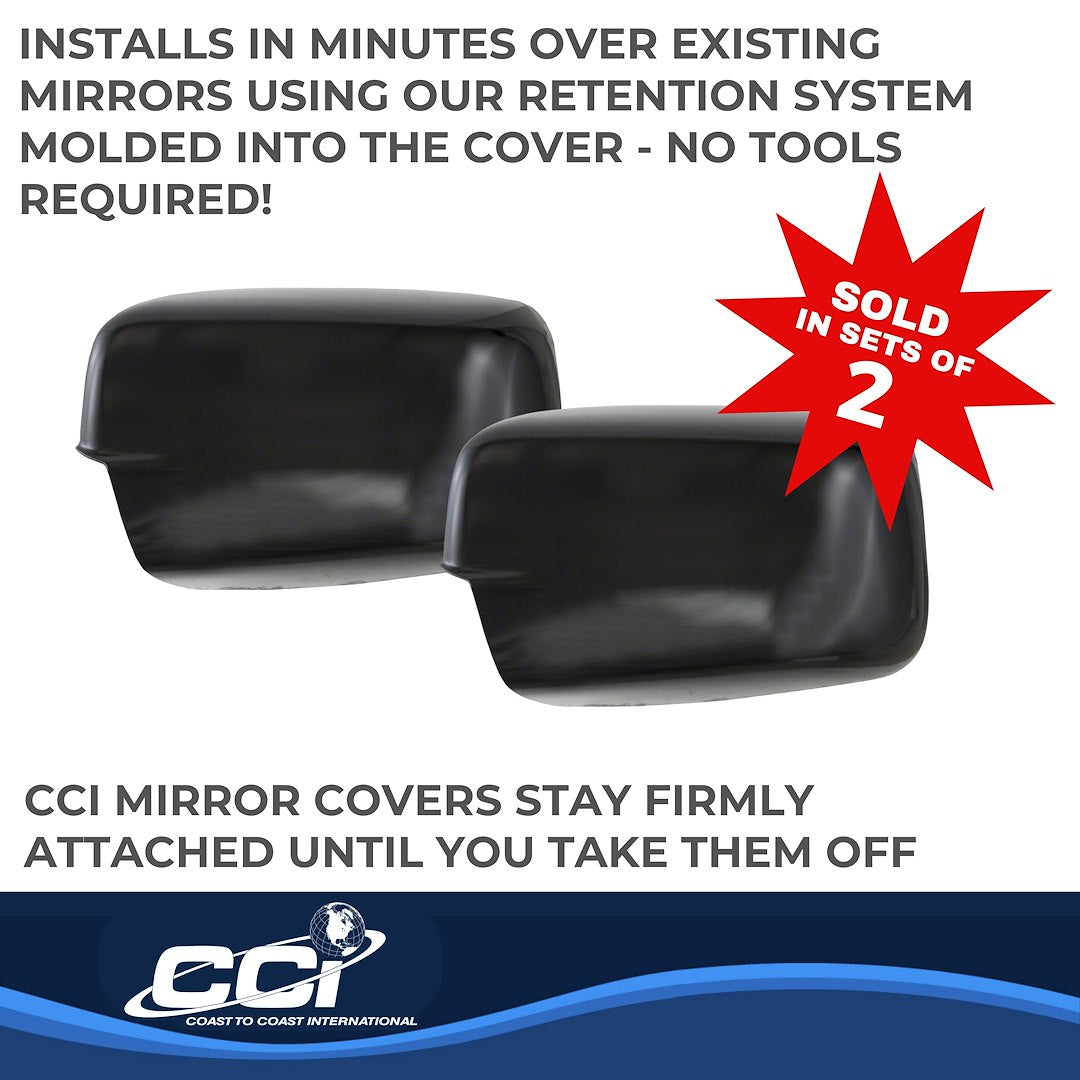 Coast To Coast MC67443B Ram Full-Cover Mirror Trim Set - image 3