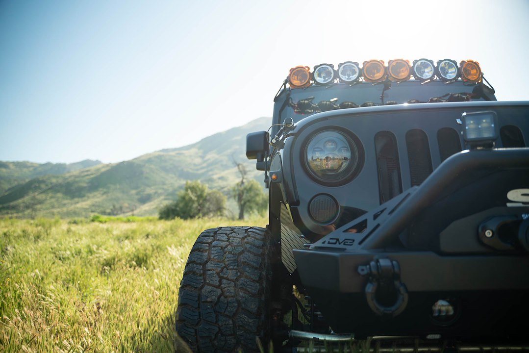 DV8 Offroad FDJK-08 Wrangler JK Flare-Delete Kit