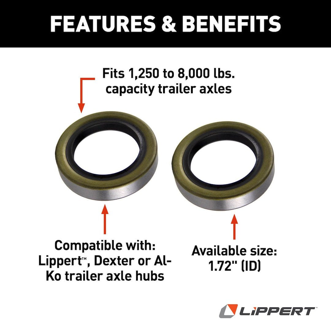 Lippert Components Trailer Wheel Bearing Seal (333960)