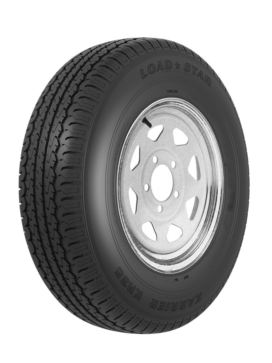 Americana 32067 ST205/75R14 Tire with Galvanized Wheel