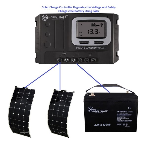 Aims Power Scc30apwm Battery Charger Controller - image 6