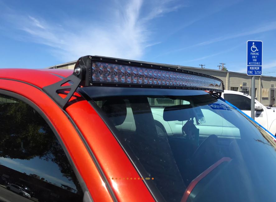 Cali Raised LED CR2460 Tacoma Roof Spot Kit, Blue Backlight - image 8