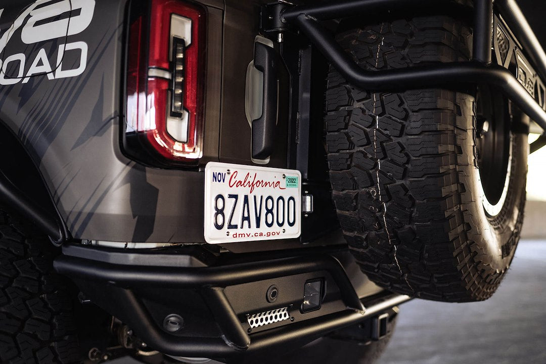 DV8 Offroad LPBR-03 Bronco Rear Plate Mount