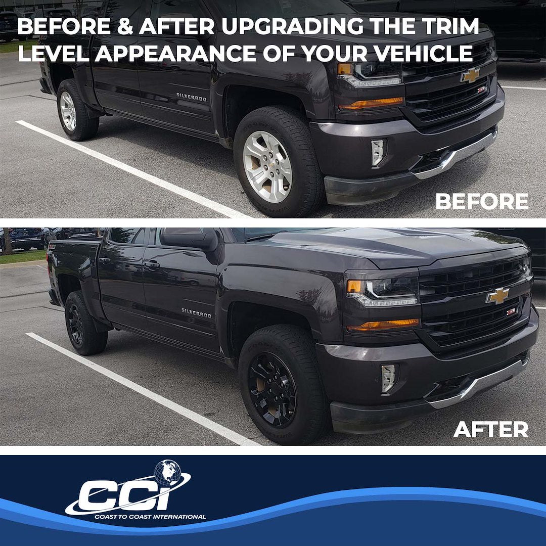 Coast To Coast IMP392BLK Silverado 18-Inch Black Skin Set - image 5