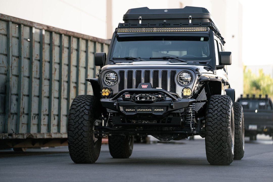 DV8 Offroad FBJL-09 Spec Series Jeep Bumper