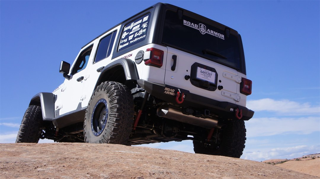 Road Armor 5182R0B Stealth Rear Bumper Assembly