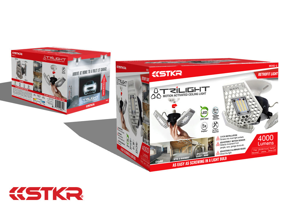 STKR Concepts 00342-2 TRILIGHT Interior LED Lamp