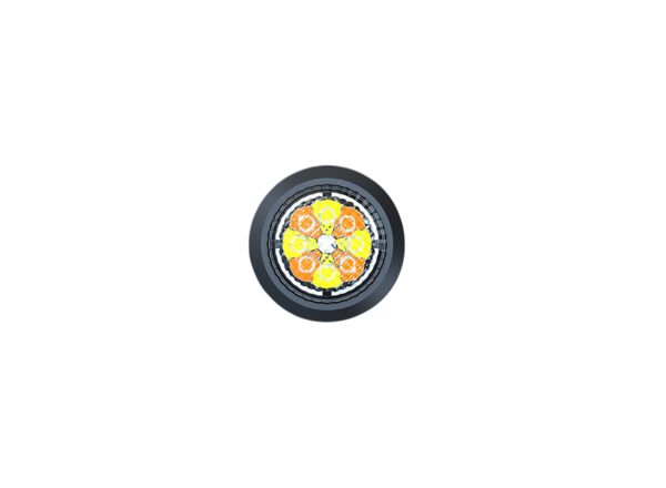Builtbright BB6122B Work Pod Strobe 2 Round Warning LED - image 4