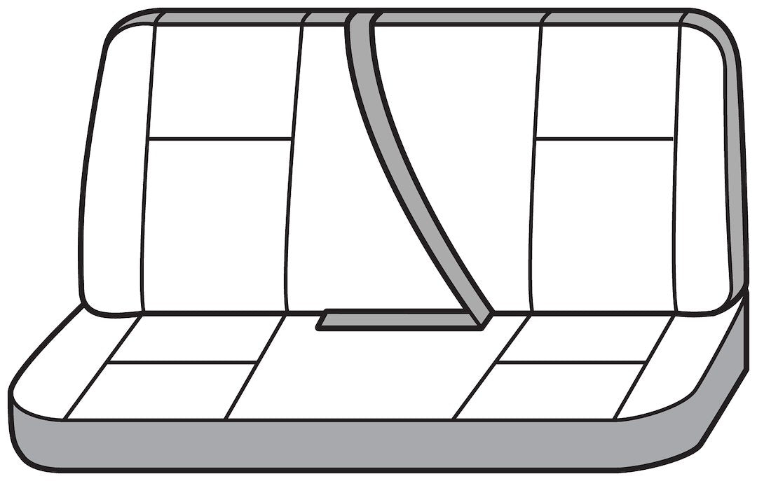Covercraft SS8527PCCH SeatSaver V Bench Cover for Chevrolet Express - image 4
