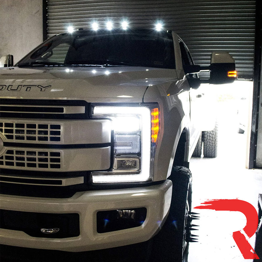 Recon 264342clhpwh Heavy-Duty OLED Cab-Roof Lights