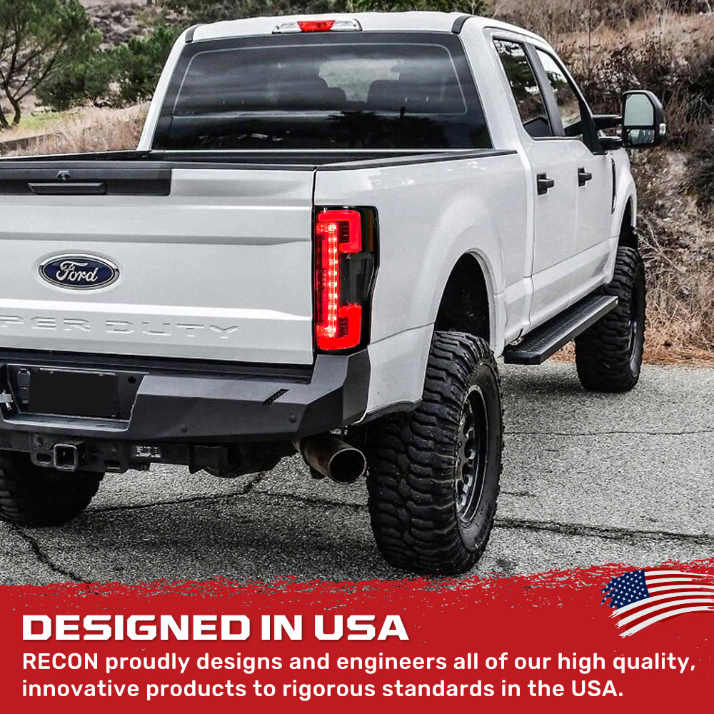 Recon 264399BK Super Duty LED Rear Lamp