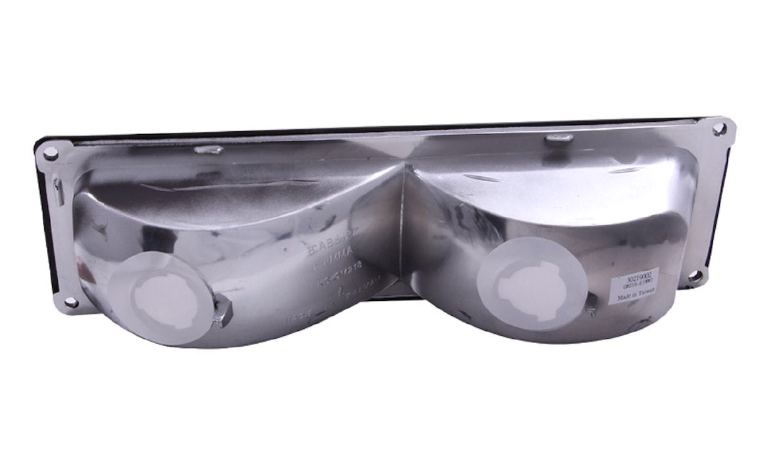 ANZO USA 511032 Clear Parking/Signal Light Pair, Chrome - image 2