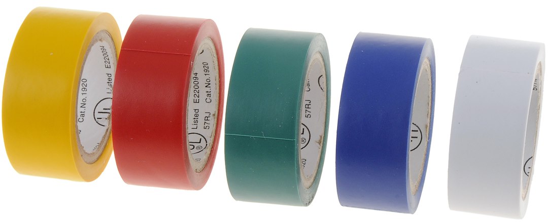 Dorman (OE Solutions) 85294 Five-Color Waterproof Wiring Tape Set - image 1