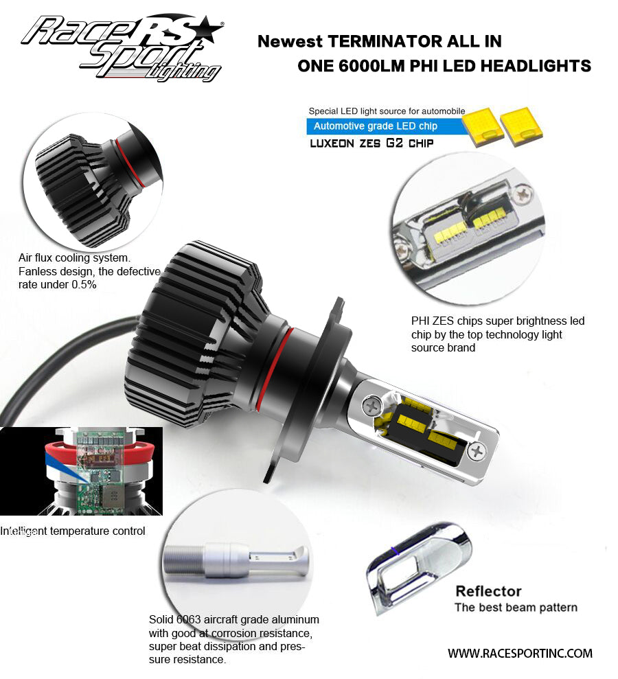 Race Sport Lighting H1tled Headlight Bulb - image 9