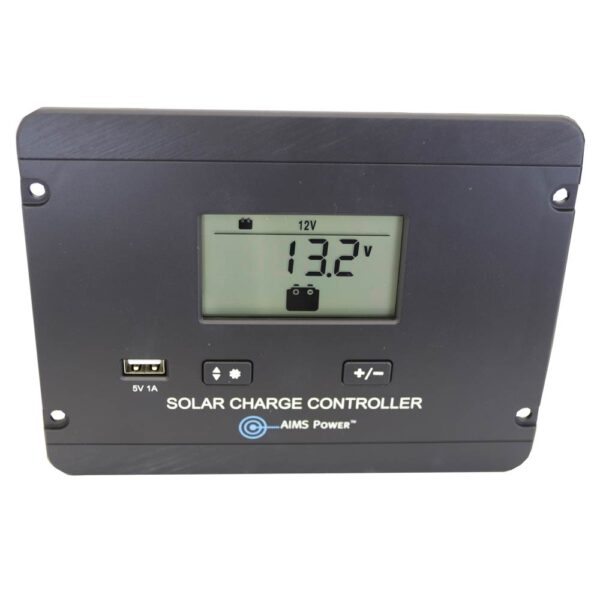 AIMS Power SCC30AFM 30A Flush-Mount Solar Charge Control - image 2