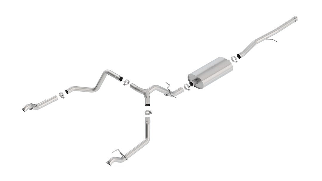 Borla 140767 Silverado/Sierra 5.3L Touring Cat-Back, No Tips - image 1