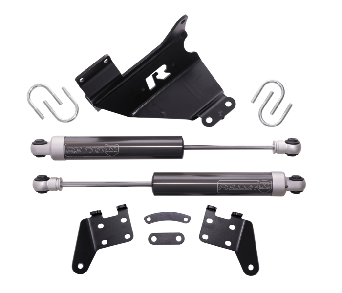 ReadyLIFT 77-13220 Falcon Dual Steering Damper System