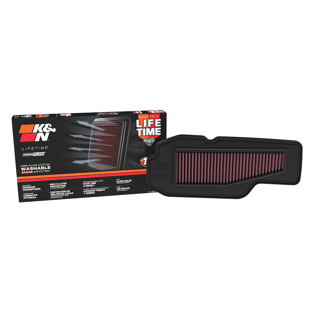 K&N Ha-0120 Stock-Replacement Motorcycle Air Filter