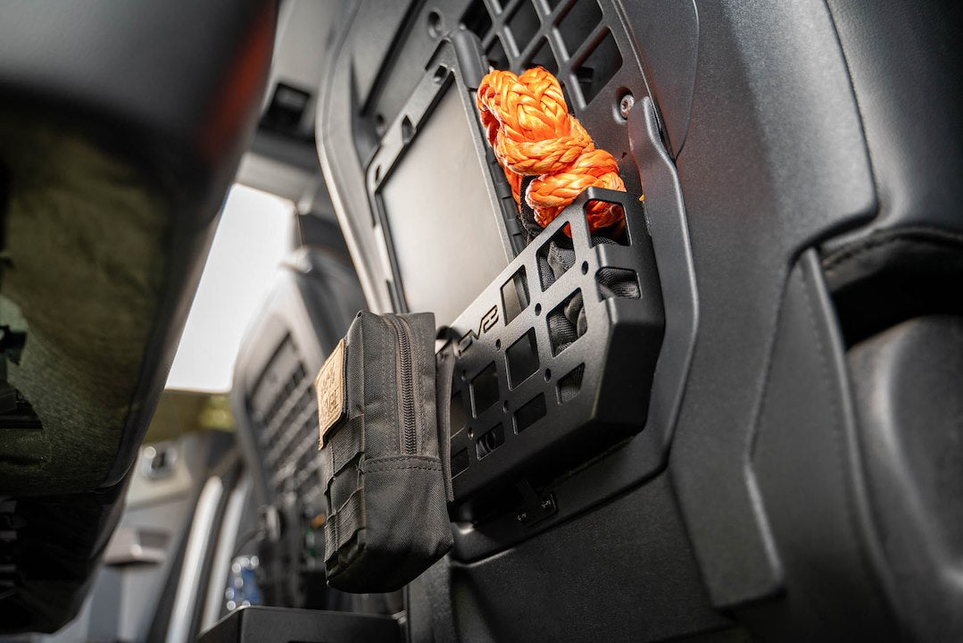 DV8 Offroad MPBR-11 Seat-Back MOLLE Cargo Organizer